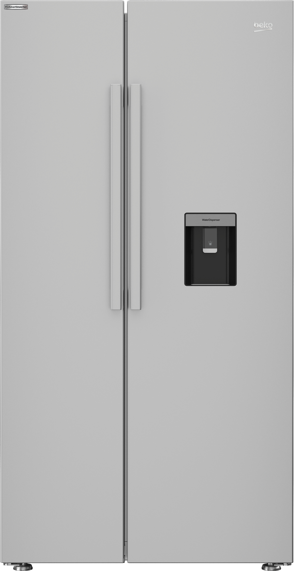 Beko GN163822S side-by-side refrigerator Freestanding