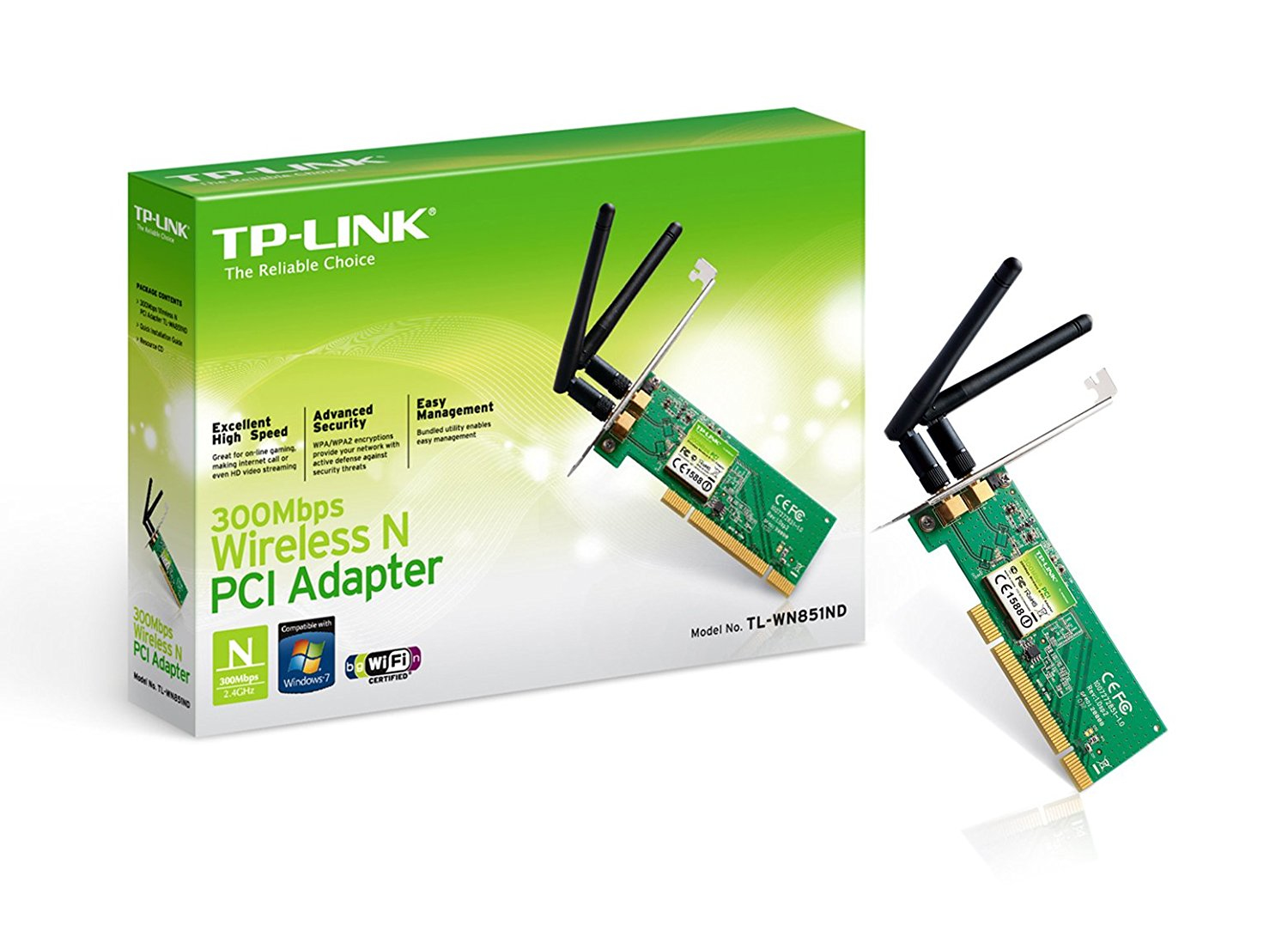 TP-Link TL-WN851ND network card Internal WLAN 300 Mbit/s – image 2