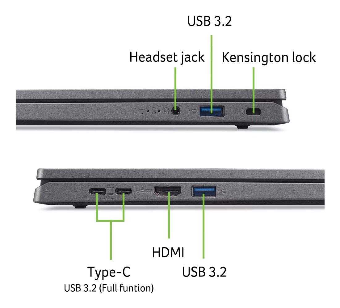Acer AG17-31P-35D6 Intel Core i3 N-series N355 Laptop – image 2