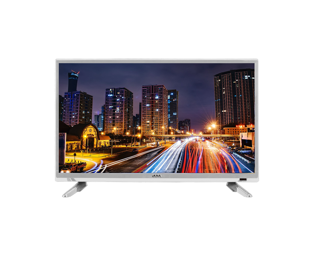 SABA SA24S40 TV 61 cm (24") HD Smart TV Wi-Fi Silver 200 cd/m²