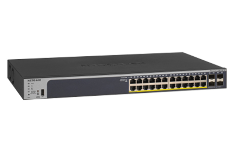 NETGEAR GS728TPPV2 network switch Managed L2/L3/L4 Gigabit Ethernet (10/100/1000) Power over Ethernet (PoE) 1U