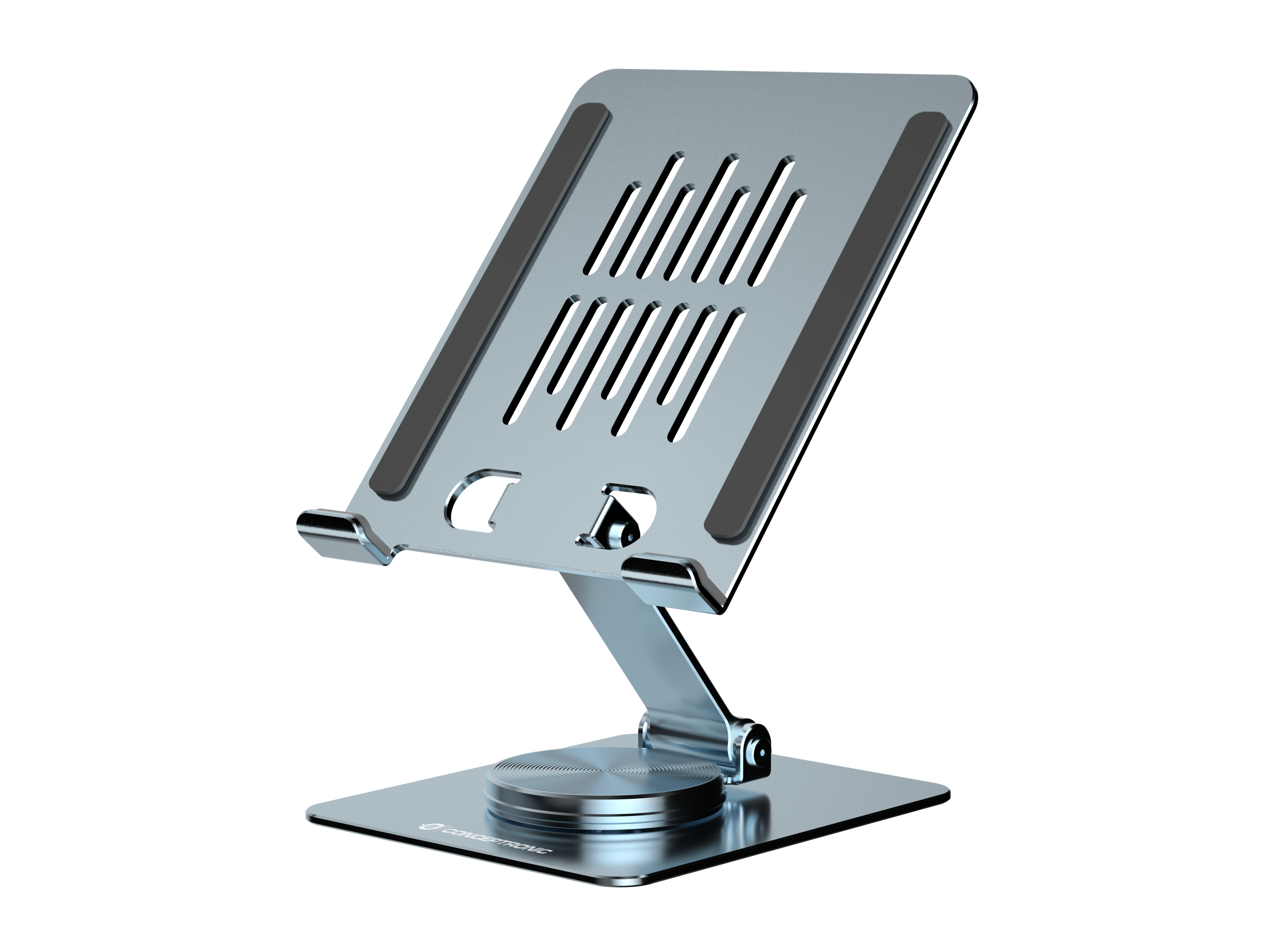 CONCEPTRONIC Tablet Halterung 360°/drehbar/höhenverst.  grau Halterungen