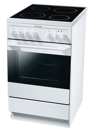 Electrolux EKC511502W cooker Freestanding cooker Electric Ceramic hob White