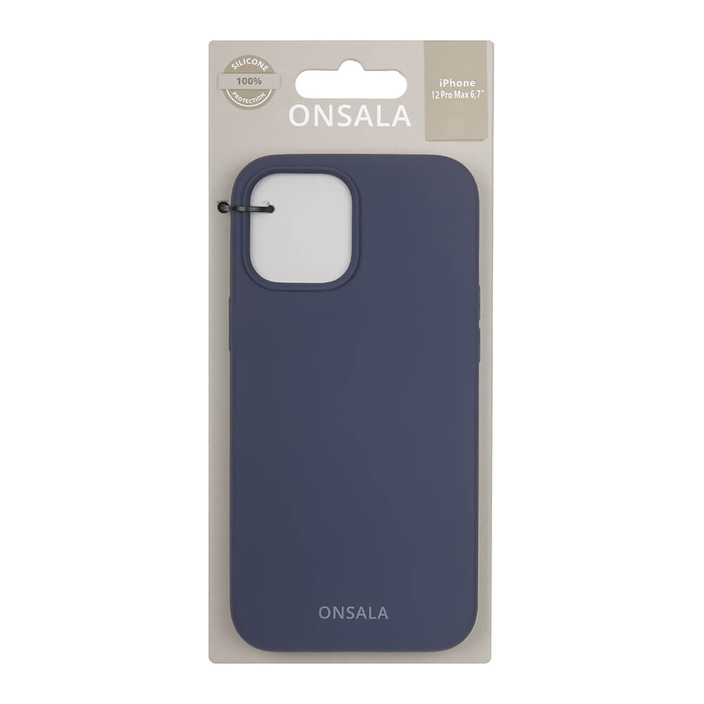 Onsala Phone Case Silicone Cobalt Blue - iPhone 12 Pro Max – image 2