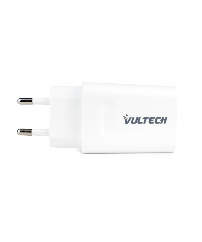 Vultech CC-118QCWH mobile device charger Smartphone White AC Fast charging Indoor – image 4