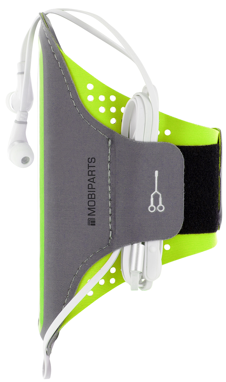 Mobiparts Comfort Fit Sport Armband Samsung Galaxy S8 Neon Green – image 2
