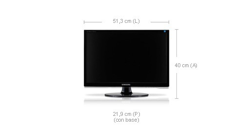 Samsung 2253LW computer monitor – image 3