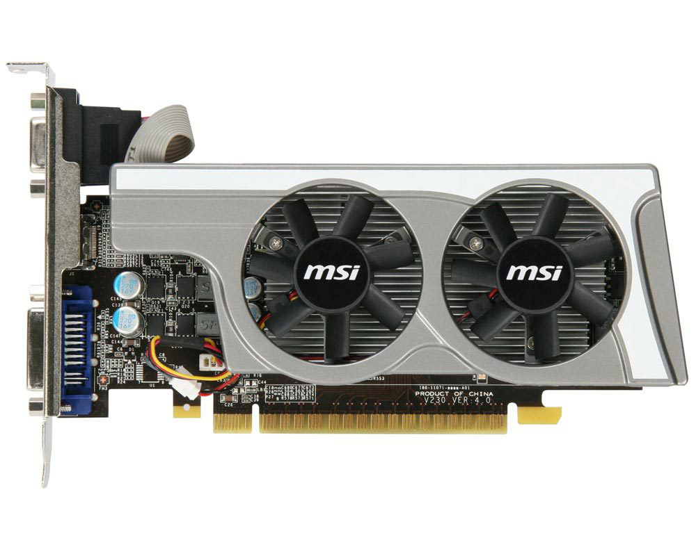 MSI N430GT-MD1GD3-OC/LP graphics card NVIDIA GeForce GT 430 – image 4