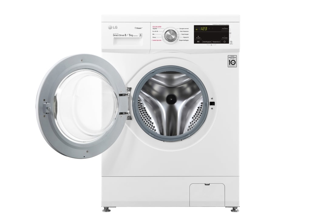 LG F4J3TG5WD washer dryer Freestanding Front-load White – image 2