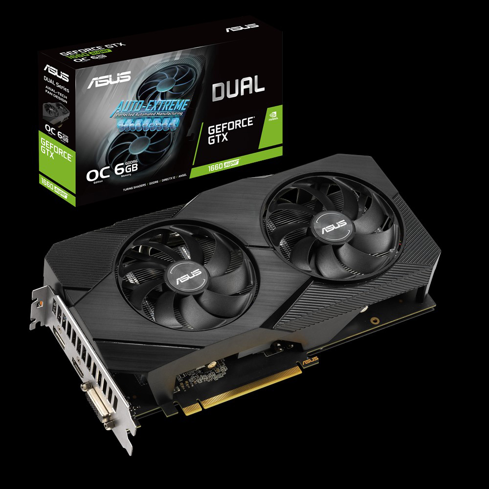 ASUS Dual -GTX1660S-O6G-EVO NVIDIA GeForce GTX 1660 SUPER – image 1