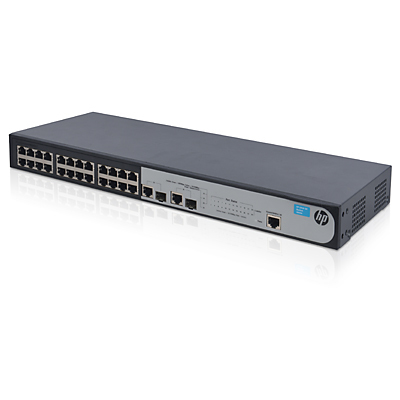 HP V 1910-24 Managed L3 Fast Ethernet (10/100) 1U Grey – image 3