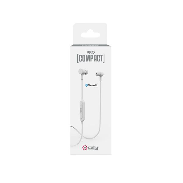 Celly PCBHSTEREOWH headphones/headset Wireless In-ear, Neck-band Calls/Music Micro-USB Bluetooth White – image 3