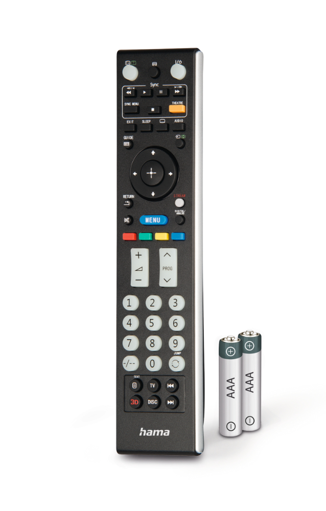 Hama 00221062 remote control IR Wireless TV Press buttons – image 4