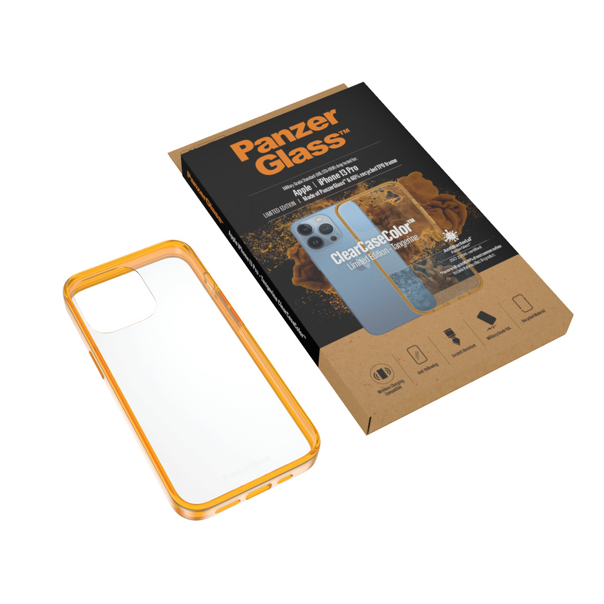 PanzerGlass ® ClearCaseColor™ iPhone 13 Pro - Tangerine – image 5