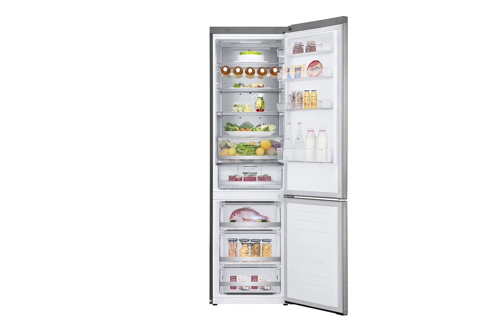 LG GBB92STAXP fridge-freezer Freestanding – image 7