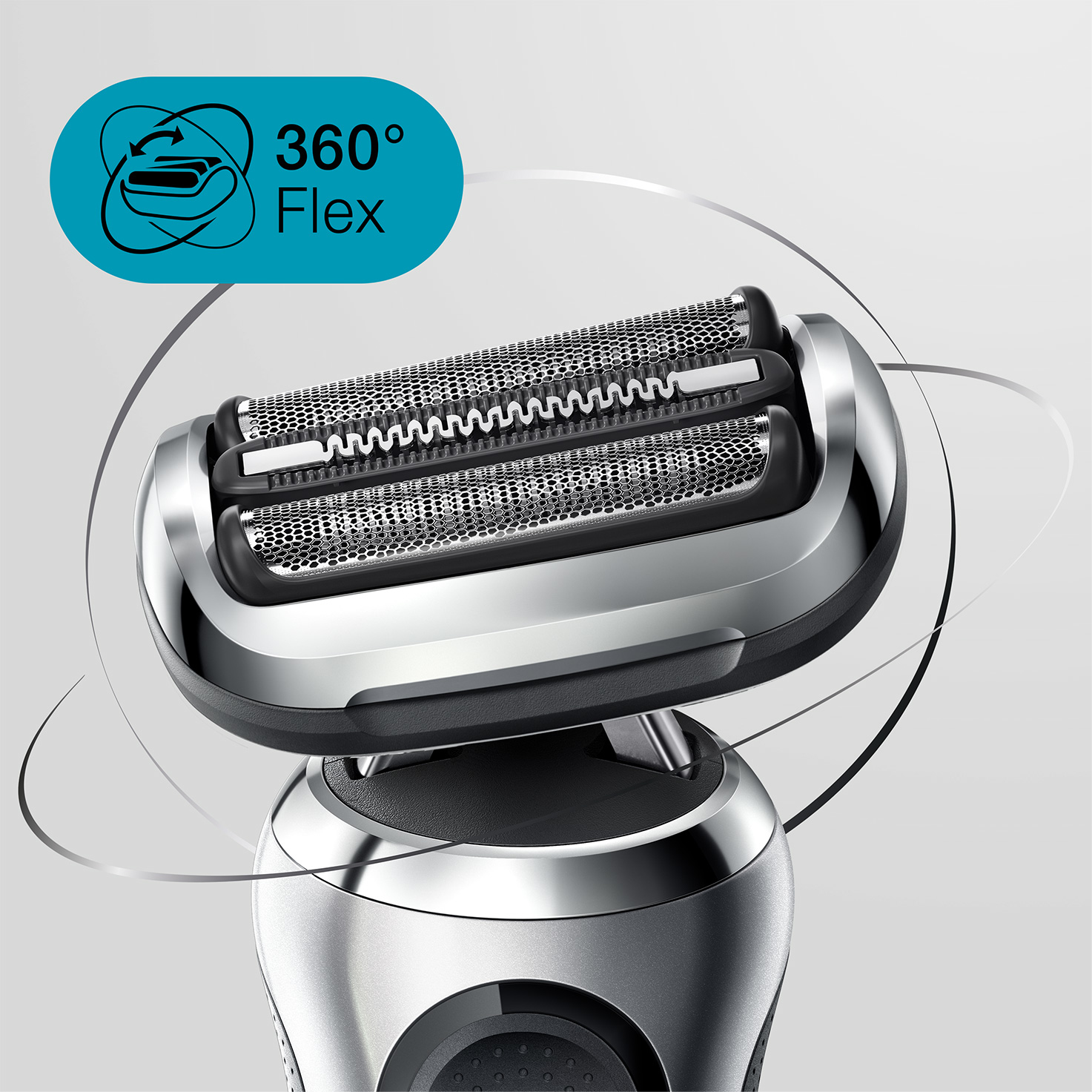 Braun Series 7 70-S7201cc Foil shaver Trimmer Black, Silver – image 4