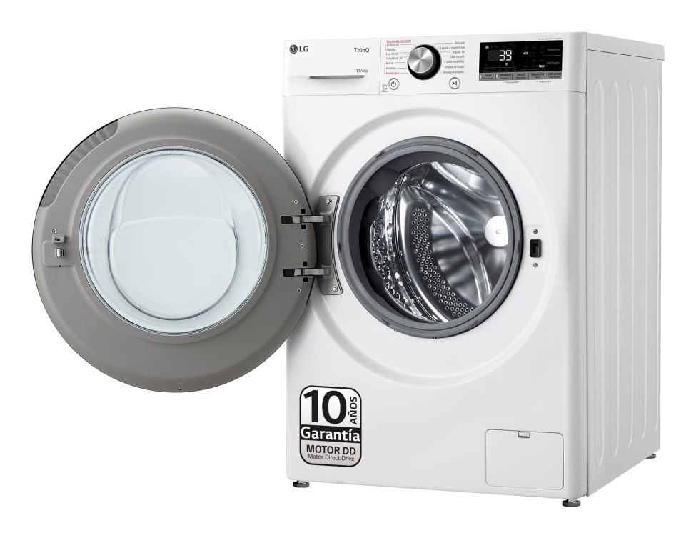 LG F4DR7011AGW.OUTLET washer dryer Freestanding Front-load White – image 8