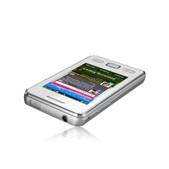 Samsung GT-S5260 7.62 cm (3") 94 g White – image 3