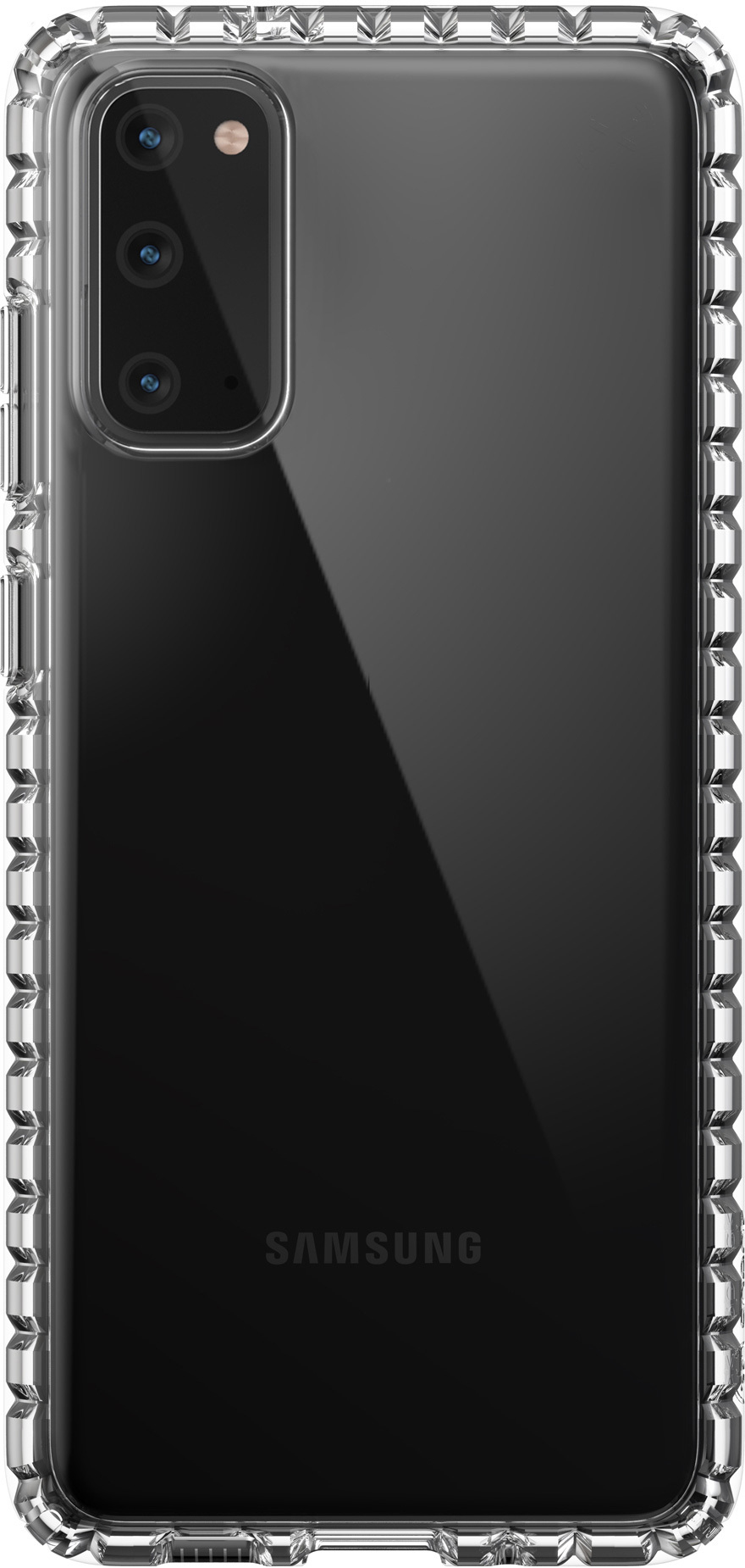 Speck Presidio Perfect Clear - with Impact Geometry - Samsung Galaxy S20 Clear – image 5