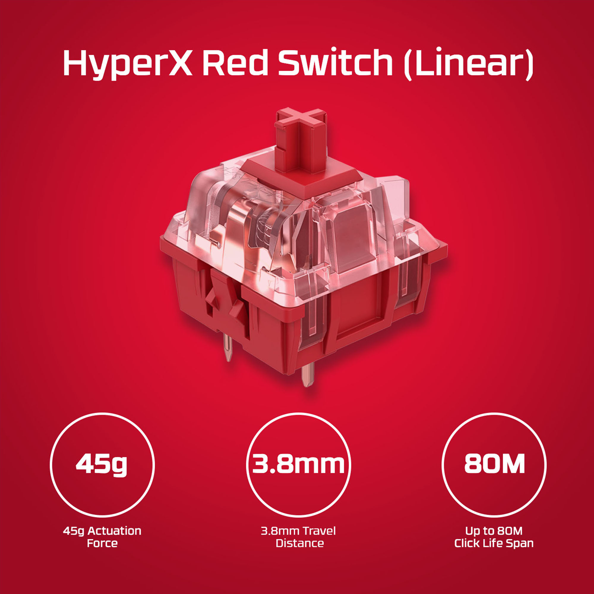 HyperX Alloy Origins PBT HX Blue Gaming Keyboard – image 9