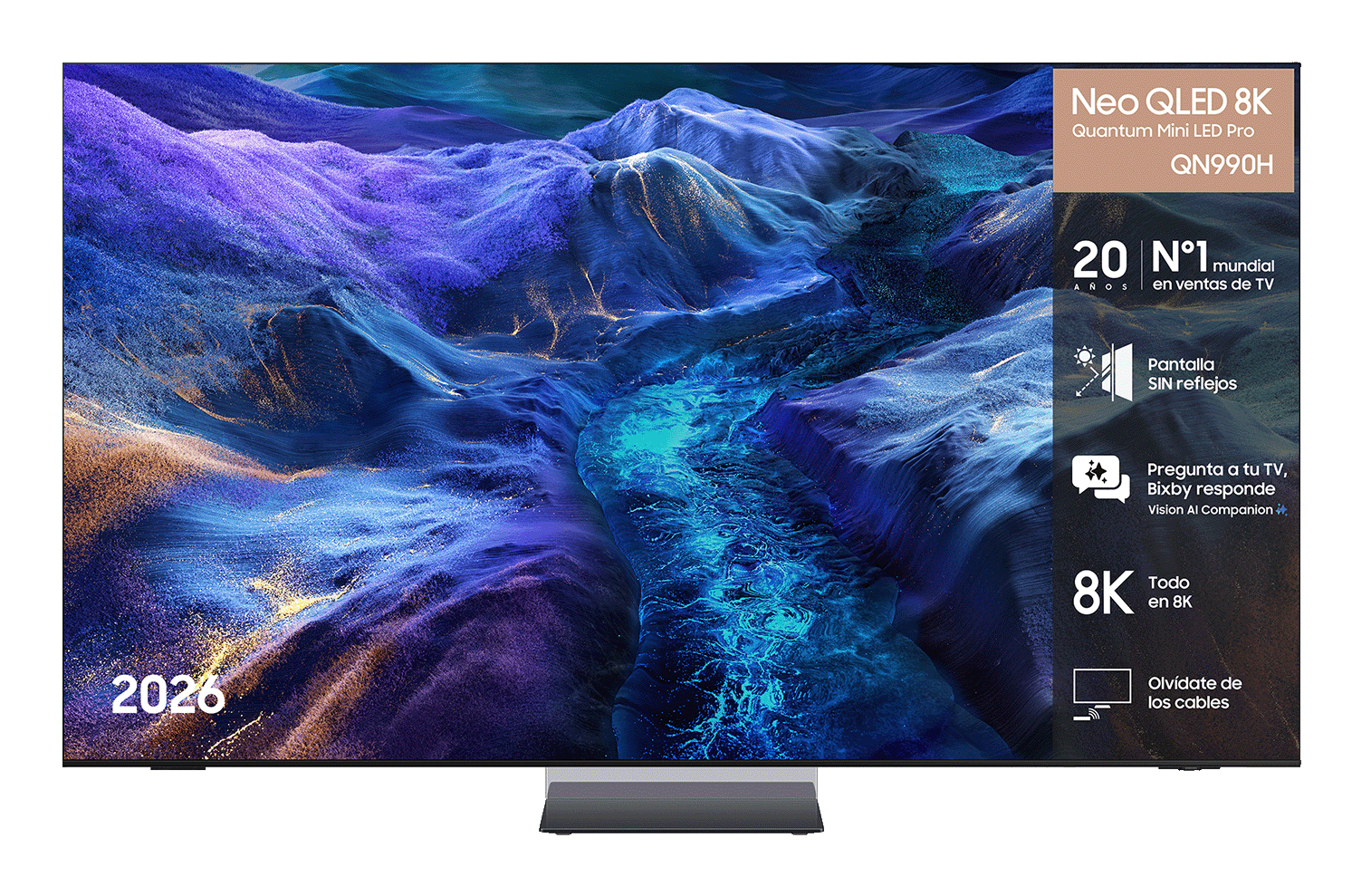 Samsung Neo TQ85QN990HTXXC TV 2.16 m (85") 8K Ultra HD Smart TV Wi-Fi Black