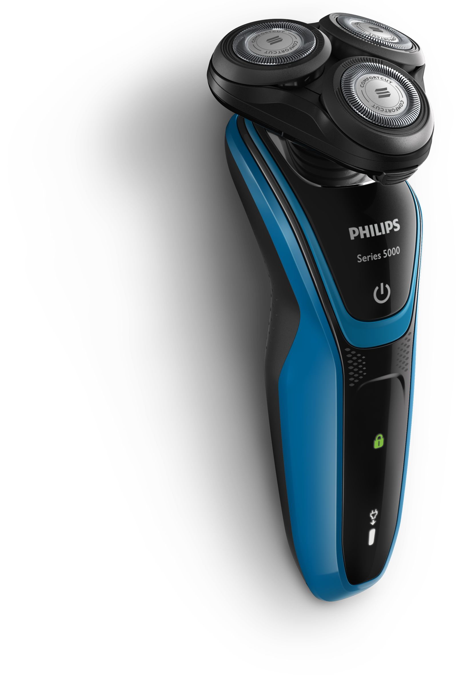 Philips SHAVER Series 5000 S5077/03 men's shaver Rotation shaver Trimmer Black, Blue – image 1