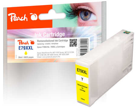 Peach 319904 ink cartridge 1 pc(s) Compatible Extra (Super) High Yield Yellow
