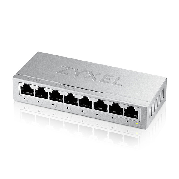 Zyxel GS-108BV5-EU0101F switch di rete Non gestito L2 Gigabit Ethernet (10/100/1000)