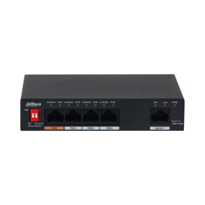 Dahua Technology PoE PFS3005-4ET-60 Unmanaged L2 Gigabit Ethernet (10/100/1000) Power over Ethernet (PoE) Black – image 2