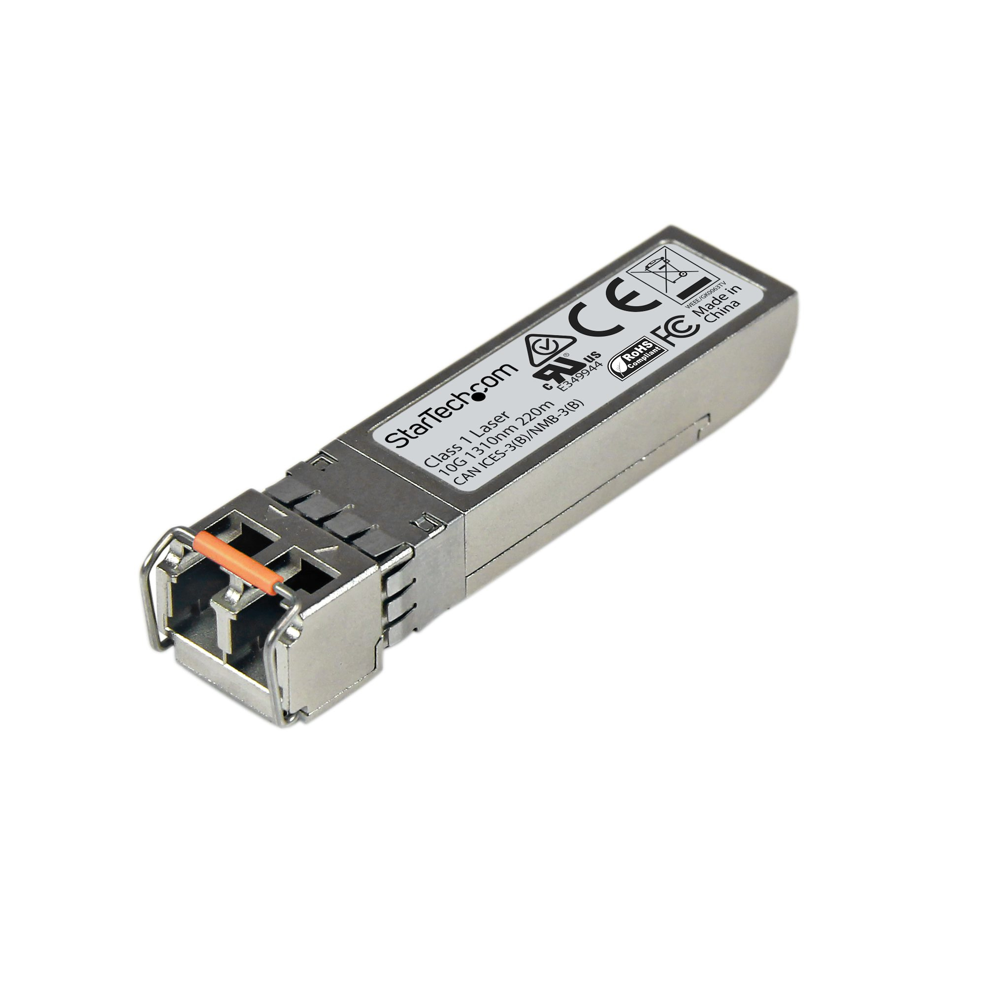 StarTech.com Juniper SFPP-10GE-LRM Compatible SFP+ Module - 10GBASE-LRM - 10GbE Multimode Fiber MMF Optic Transceiver - 10GE Gigabit Ethernet SFP+ - LC 200m - 1