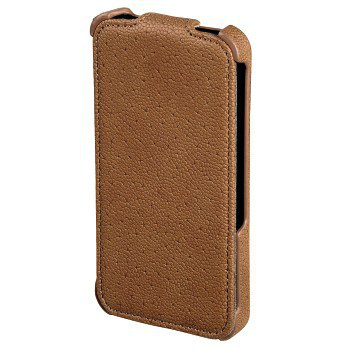 Hama Parma mobile phone case Flip case Brown – image 1