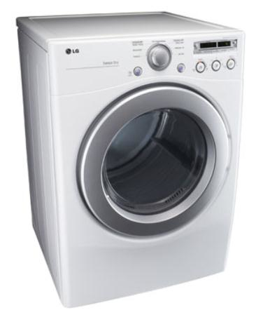 LG DLG2251W tumble dryer Freestanding Front-load White – image 2