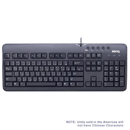 BenQ A800 Multimedia Black X-touch 800 Multimedia KB Black