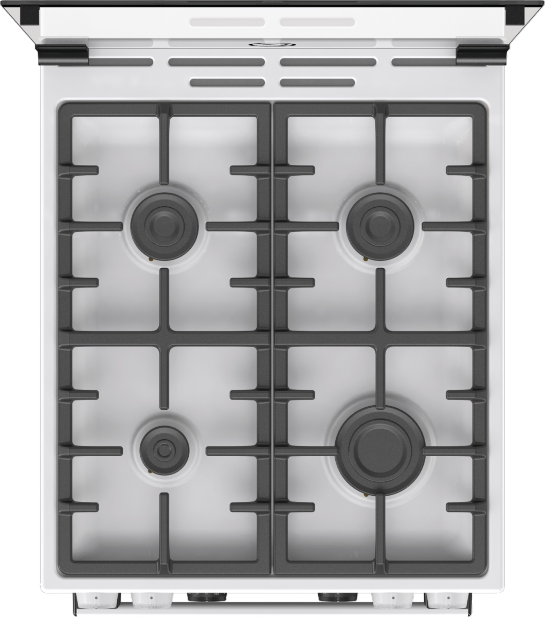 Gorenje GKS5C71WF cooker Freestanding cooker Electric Gas White – image 4