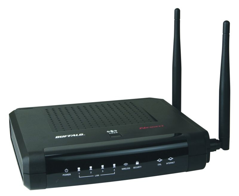 Buffalo WZR-AGL300HN wireless router Black