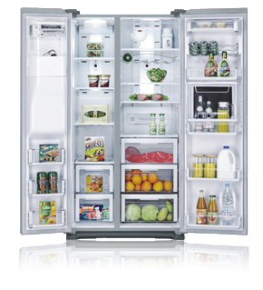 Samsung RS-G5PUPN2 side-by-side refrigerator Freestanding Stainless steel – image 3