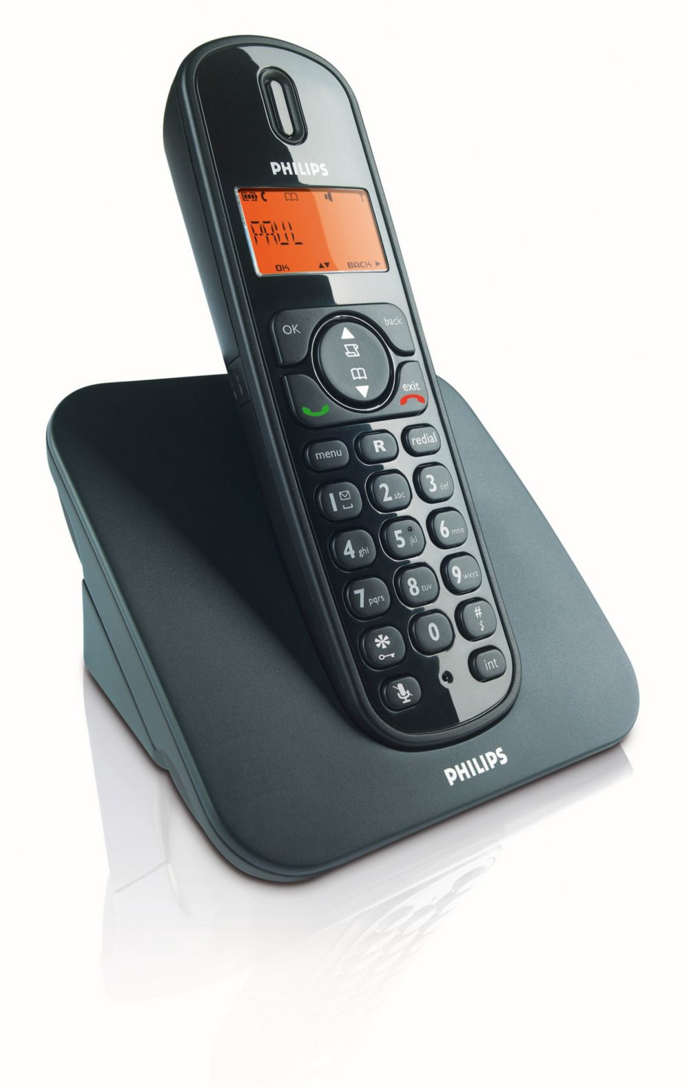 Philips CD1501B/90 telephone Caller ID Black – image 1