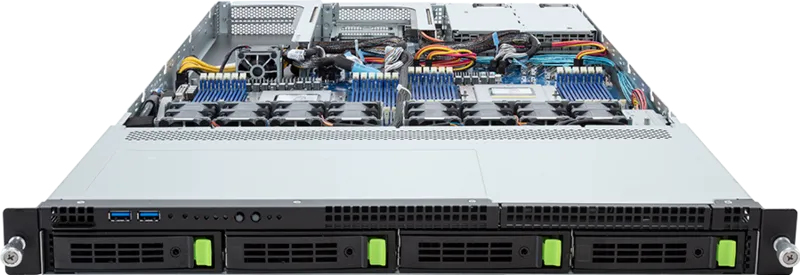 GIGABYTE R183-ZF0-AAJ1 LGA 6096 Rack (1U) Black, Steel – image 2