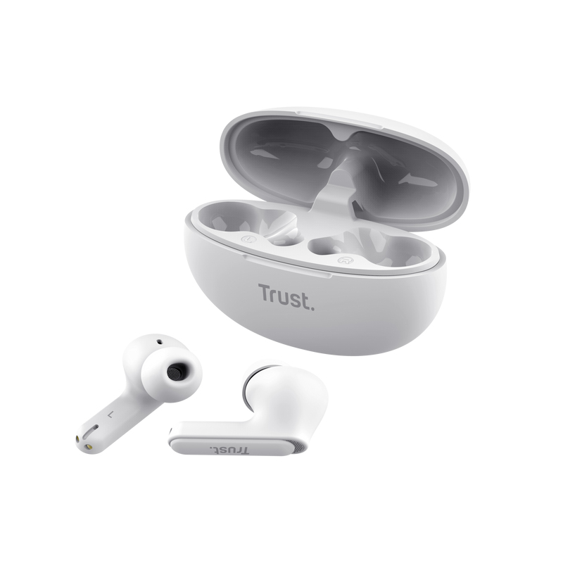 Trust Yavi Headset True Wireless Stereo (TWS) In-ear Calls/Music USB Type-C Bluetooth White – image 4