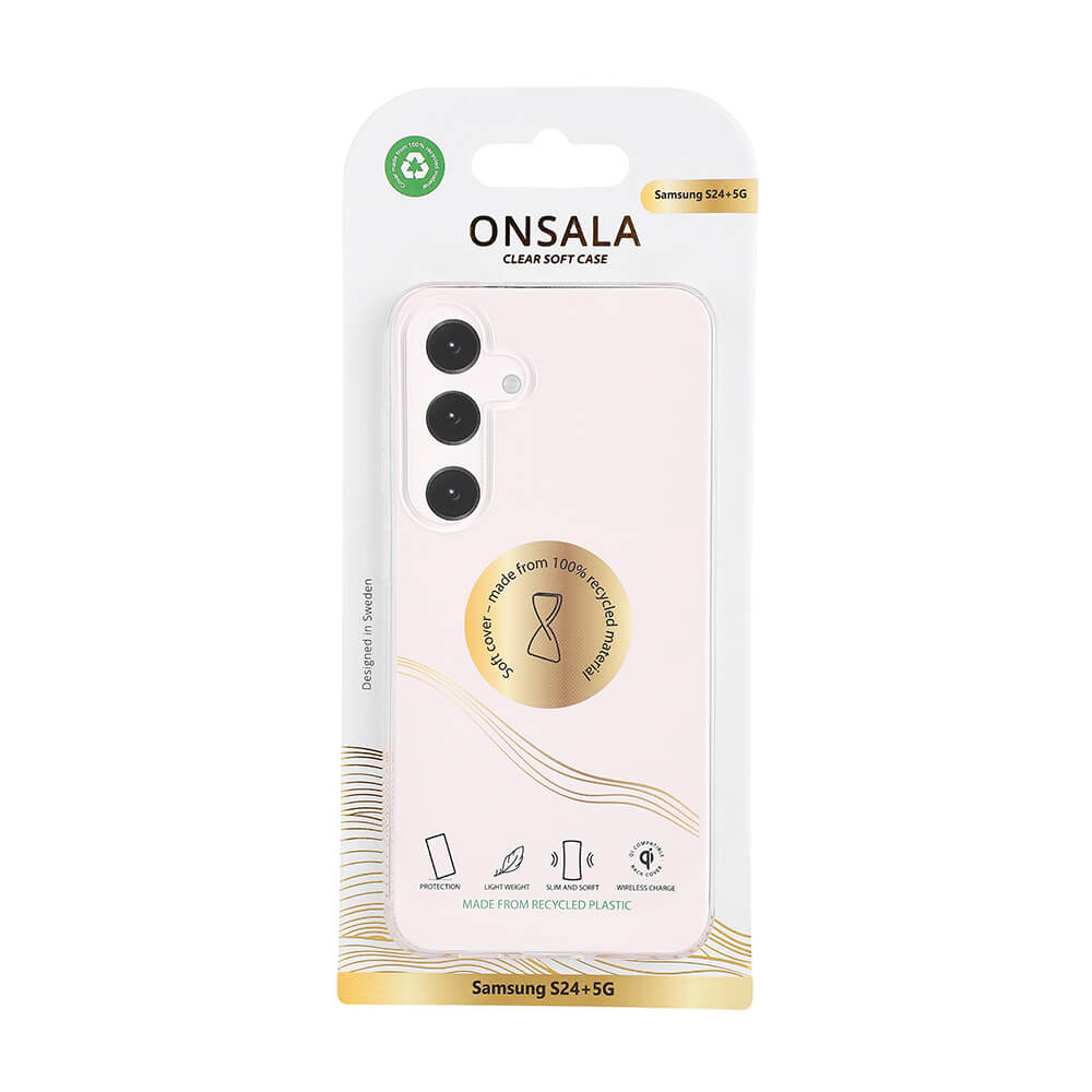 Onsala Phone Case Recycled TPU Transparent - Samsung S24+ – image 2