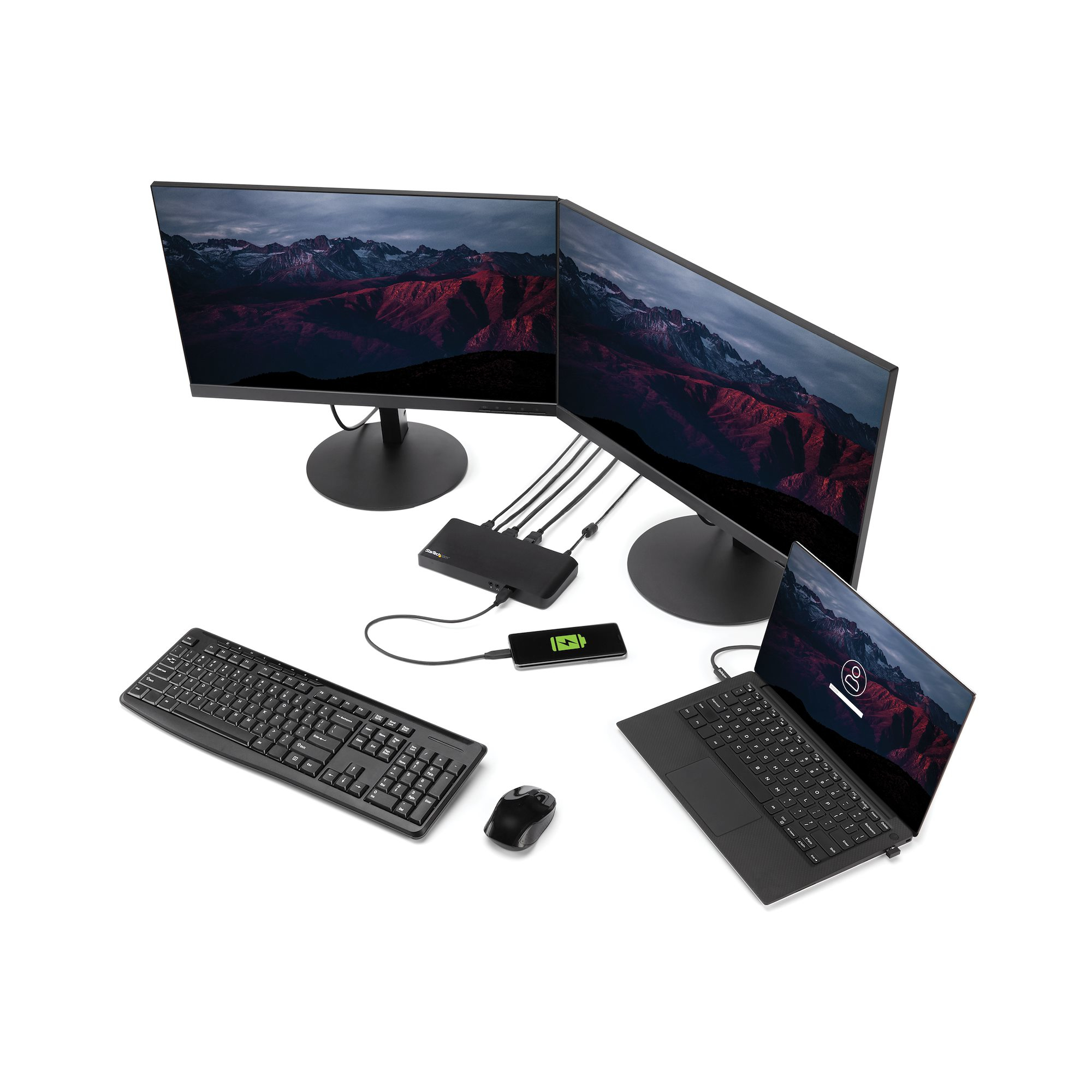 StarTech.com Dual-Monitor USB-C Dock for Windows - 4x USB 3.0 Ports – image 3