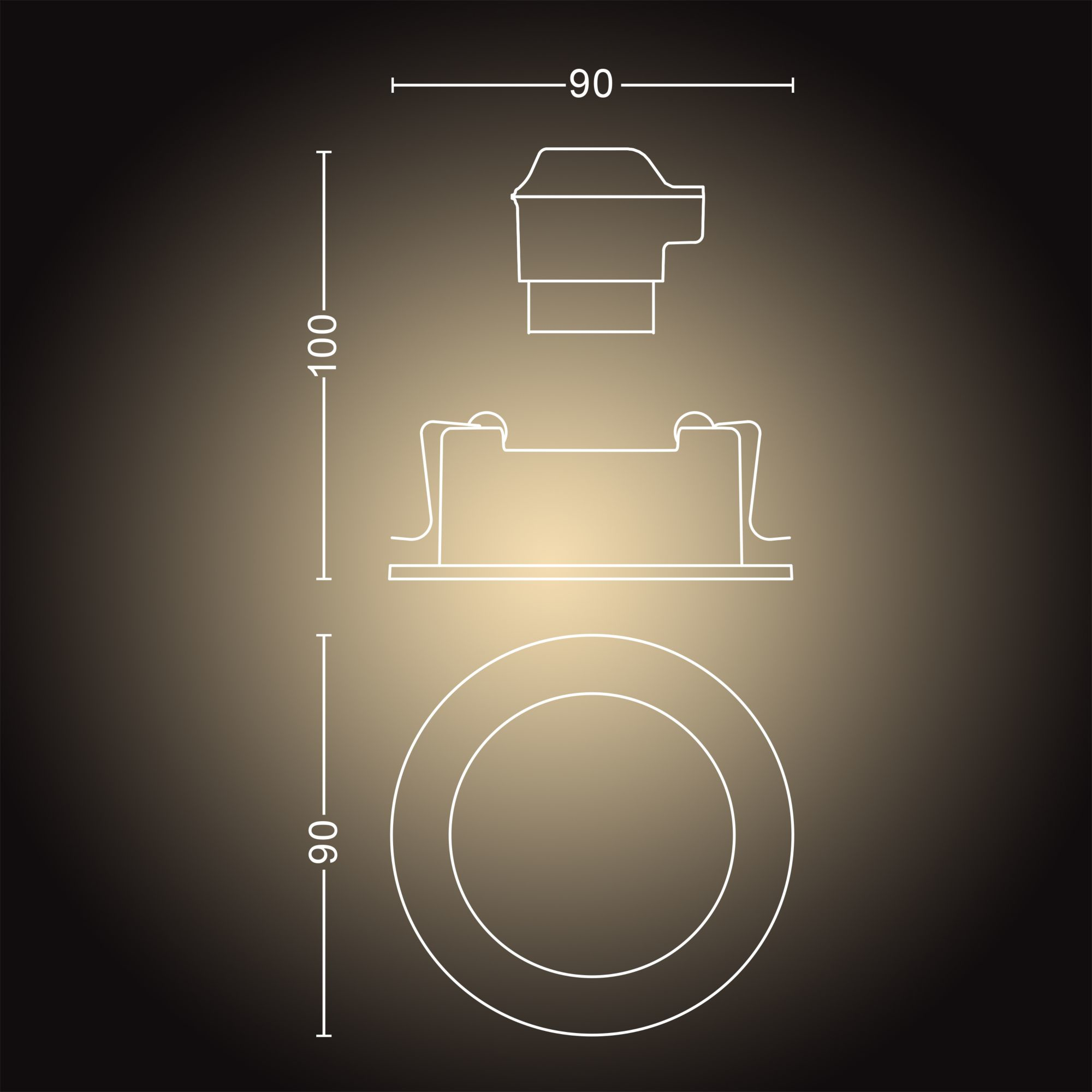 Philips by Signify Philips Hue White ambience Milliskin recessed spotlight ext. – image 7