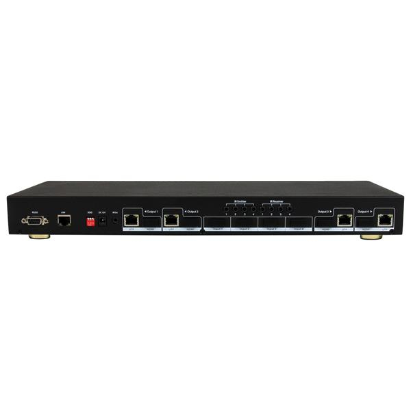 StarTech.com 4x4 HDMI Matrix Switcher and HDMI over HDBaseT CAT5 Extender - 230ft (70m) - 1080p – image 3