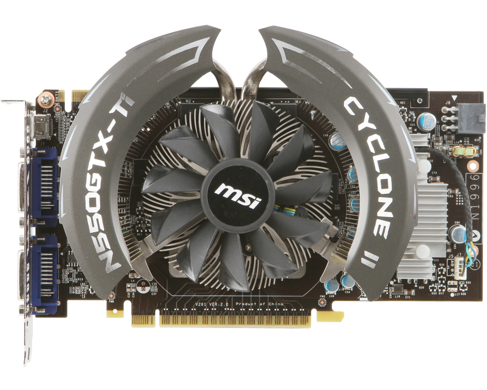MSI N550GTX-TI CYCLONEOC – image 3