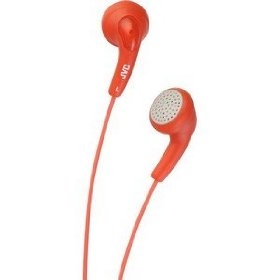 JVC HA-F140R headphones/headset Wired Red
