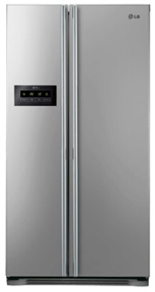LG GS-3159PVJZ1 side-by-side refrigerator Freestanding