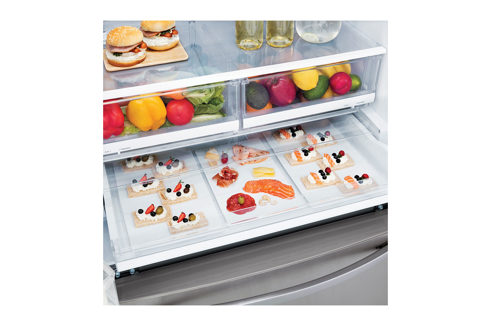 LG GML8031ST side-by-side refrigerator Freestanding – image 5
