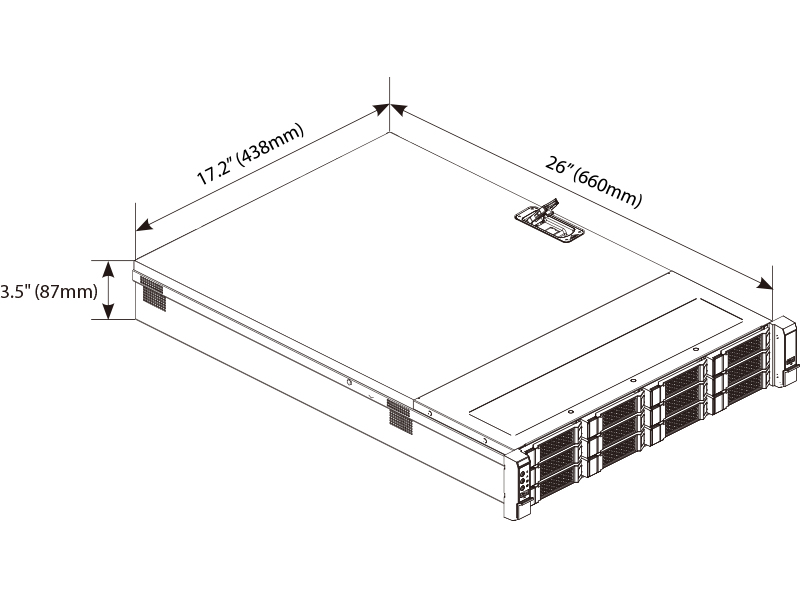 Samsung WRR-5501L 2U Black – image 4