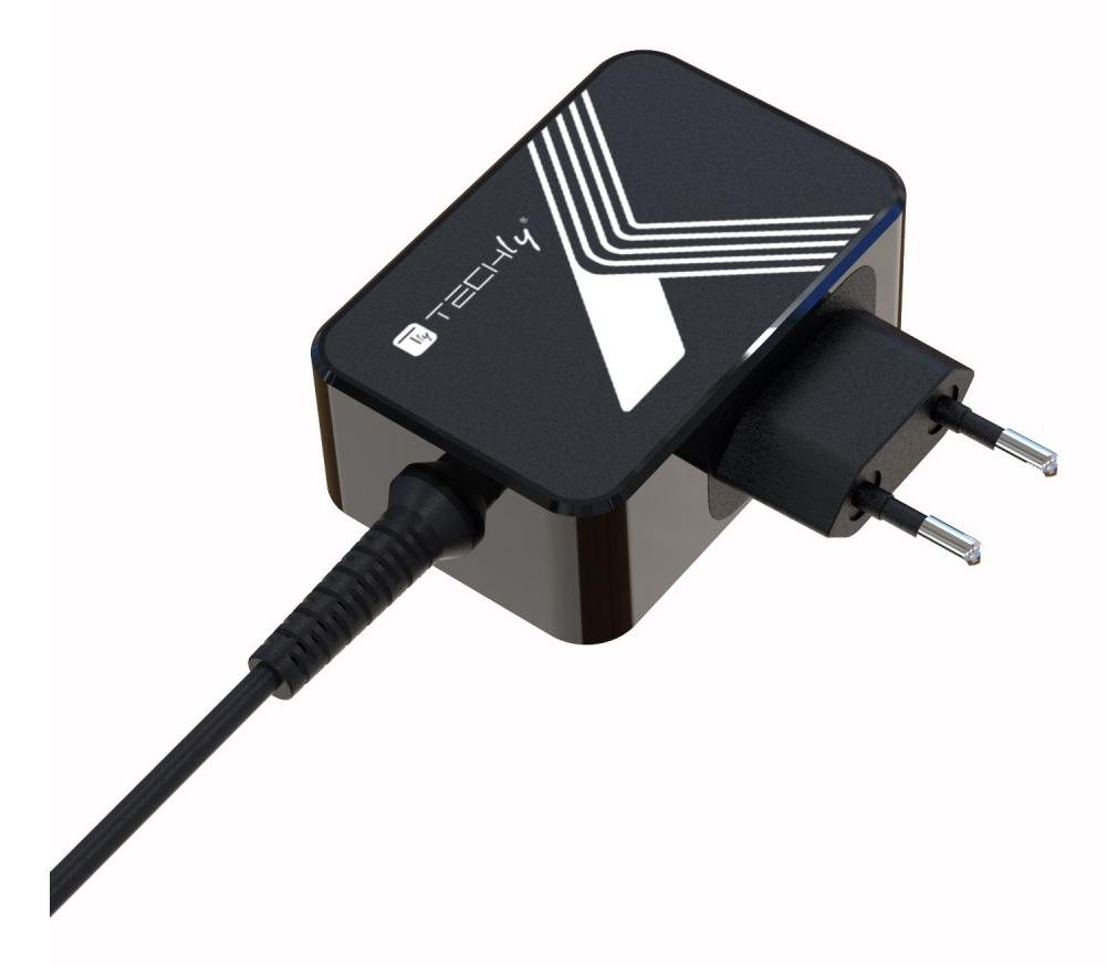 Techly IPW-PD45W-BKTY mobile device charger Laptop, Smartphone, Universal Black AC Fast charging Indoor – image 3