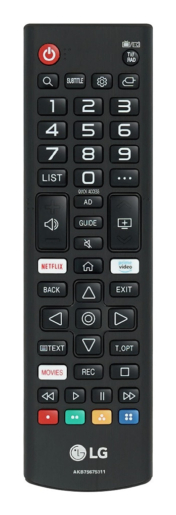 LG AKB75675311 remote control IR Wireless TV Press buttons – image 2